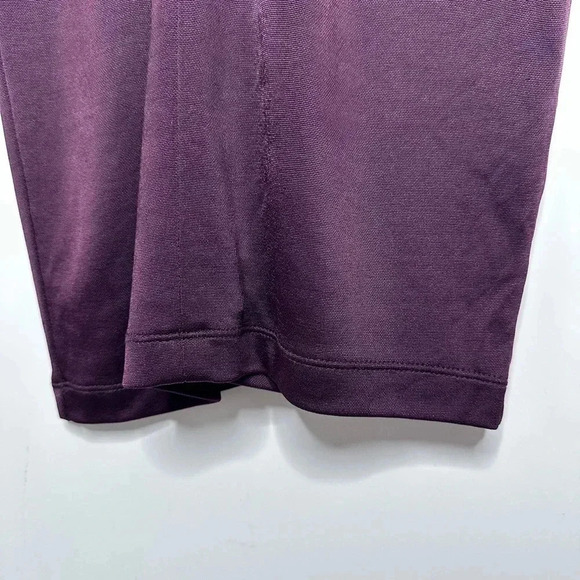 T by Alexander Wang Burgundy Sleeveless Sheath Midi Dress Size Small - Picture 7 of 8